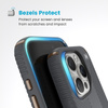 Speck Presidio2 Grip - pouzdro pro iPhone 16 Pro (Charcoal Grey / Cool Bronze / White)