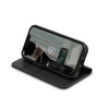 Moshi Overture - 3-in-1 flip case for iPhone 13 mini (anti-bacterial NanoShield™) (Jet Black)