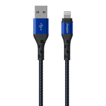 Energizer Ultimate - USB-A zu Lightning Anschlusskabel MFi zertifiziert 2m (Blau)