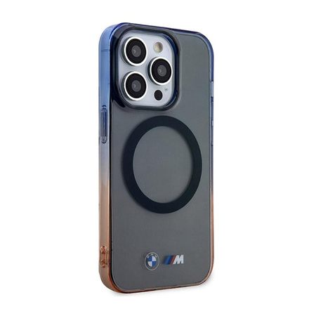 BMW Gradient Bumper MagSafe - iPhone 14 Pro Max tok (szürke)