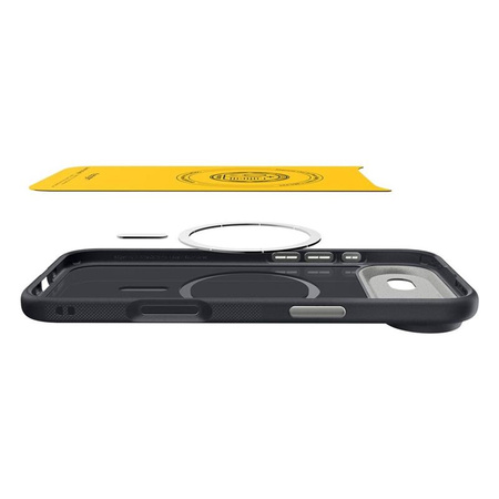 ETUI DO IPHONE AIR do MAGSAFE SPIGEN NANO ORYGINALNE CZARNE ELEGANCKIE