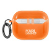 Karl Lagerfeld Choupette Head - Airpods Pro tok (fluo narancssárga)