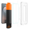 Spigen GLAS.TR EZ Fit Pro 2-Pack - Vetro temperato per Samsung Galaxy S25 FE