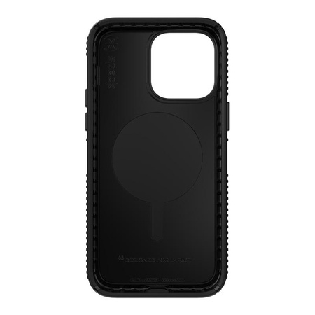 Speck Presidio2 Grip MagSafe - Antypoślizgowe etui iPhone 14 Pro Max (Black / Black / White)