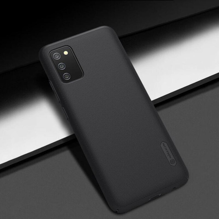 Nillkin Super Frosted Shield - Samsung Galaxy A02s tok (fekete)