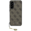 Guess 4G Charms Collection - Case for Samsung Galaxy A36 5G (brown)