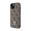 Guess Crossbody 4G Metal Logo - pouzdro pro iPhone 14 (hnědé)