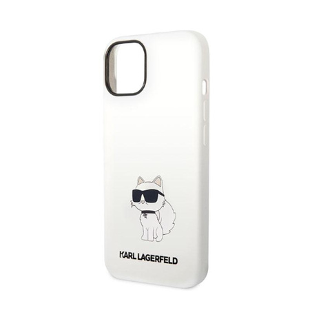 Karl Lagerfeld Silikon NFT Choupette - iPhone 14 Hülle (weiß)