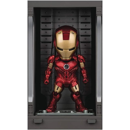 Avengres - Iron Man Mark IV with Hall of Armor collectible figurine (red-gold)