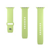PURO ICON - Elastisches Armband für Apple Watch 44/45/46/49 mm (S/M & M/L) (Matcha Grün)
