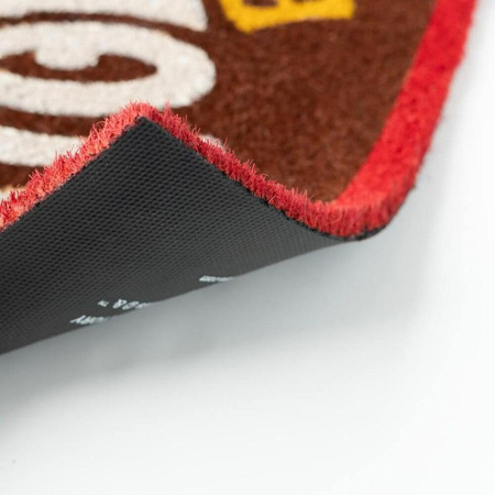 WYCIERACZKA POD DRZWI WEWNĘTRZNA, Kokosowa, z Napisem Willy Wonka, Bar, 40x60