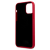 Silikonové pouzdro Karl Lagerfeld Choupette Head - iPhone 12 / iPhone 12 Pro (červené)