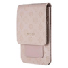 Guess 4G Peony Wallet Bag - taška s přihrádkou na smartphone (světle růžová)