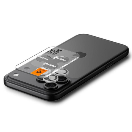 SZKŁO HARTOWANE NA APARAT DO IPHONE 16 PRO | 16 PRO MAX | 17 PRO SPIGEN 2x