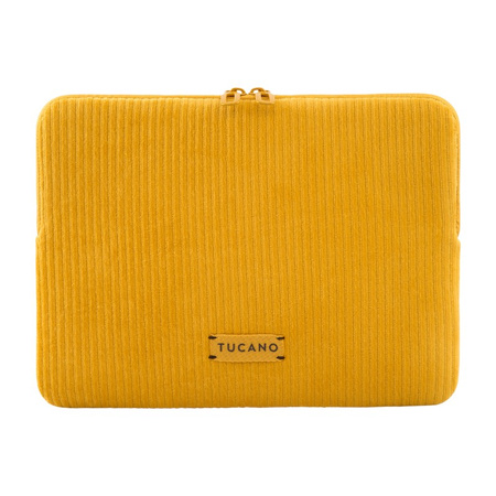 TUCANO Velluto 2 - Cover for MacBook Air 13" (M4/M3/M2/M1/2025-2018) / Pro 13" / Laptop 12" (yellow)