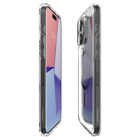 Spigen Ultra Hybrid MagSafe - Schutzhülle für iPhone 15 Pro (Carbon Fiber)