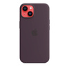 Silikonové pouzdro Apple - Silikonové pouzdro s MagSafe pro iPhone 14 (Berry)