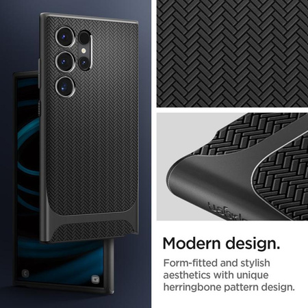 Spigen Neo Hybrid - Gehäuse für Samsung Galaxy S24 Ultra (Schwarz)