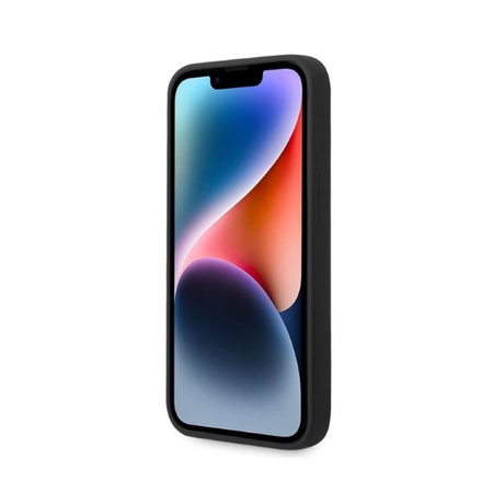 Karl Lagerfeld szilikon Ikonik MagSafe - iPhone 15 Plus / 14 Plus tok (fekete)