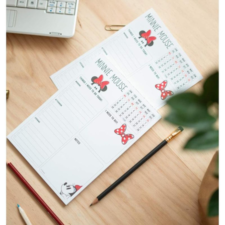 Minnie Mouse - Planner dzienny 54 strony A5
