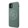 Guess Silicone 4G Tone to Tone - iPhone 11 Case (khaki)