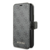 Guess Booktype 4G Charms Collection - iPhone 11 tok kártyahelyekkel (fekete)