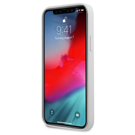 Karl Lagerfeld szilikon Stack Logo - iPhone 12 / iPhone 12 Pro tok (fehér)