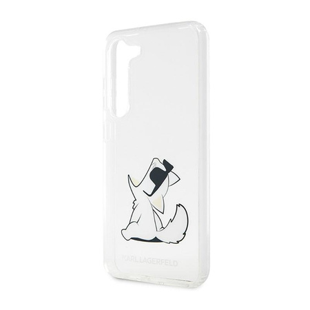 Karl Lagerfeld Choupette Fun - Samsung Galaxy S23+ tok (átlátszó)