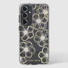Case-Mate Floral Gems - tok Samsung Galaxy S24+ (arany)