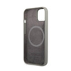 Guess Silikonové pouzdro MagSafe s logem - iPhone 13 Mini (šedé)