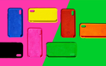 PURO ICON Cover - Etui iPhone SE (2022 / 2020) / 8 / 7 / 6s (czarny)