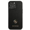Guess 4G Small Metal Logo - Hülle für iPhone 13 Pro (Schwarz)