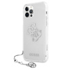 Guess 4G Big Logo Charm - Case for iPhone 12 Pro Max (Silver)