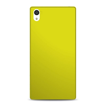 PURO Ultra Slim "0.3" Cover MFX - tok szett + képernyőfólia Sony Xperia Z5 készülékhez (lime zöld)