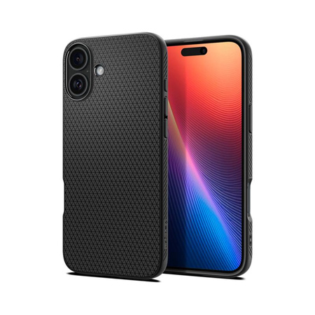 Spigen Liquid Air - pouzdro pro iPhone 16 Plus (matně černé)