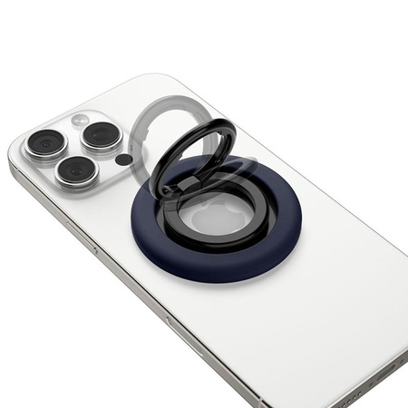 Spigen Nano Pop MagSafe Phone Ring - Magnetic finger holder with stand function (Bluberry Navy)