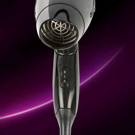 Dunlop - Suszarka turystyszna do włosów (czarny)