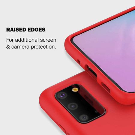 Crong Color Cover - Étui Samsung Galaxy S20 Ultra (rouge)