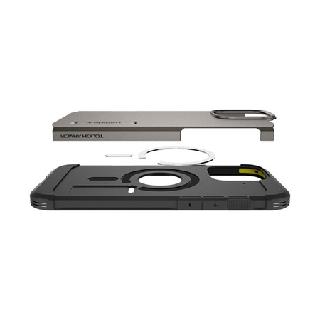 Spigen Tough Armor Mag MagSafe - Pouzdro na iPhone 16 Pro Max (Gunmetal)