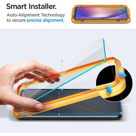 Spigen Alm Glas.TR 2-Pack - Tvrzené sklo pro Samsung Galaxy A54 5G (2 ks.) (Jasné)