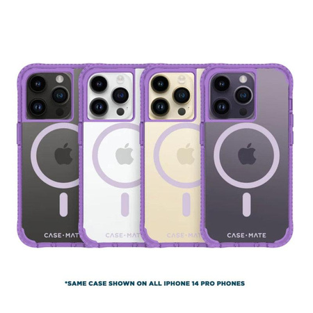 Case-Mate Tough Plus MagSafe - hülle iPhone 14 Pro (La La Lavender)