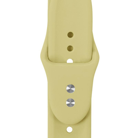 Crong Liquid - Armband für Apple Watch 38/40/41/42mm (Strohhalm)