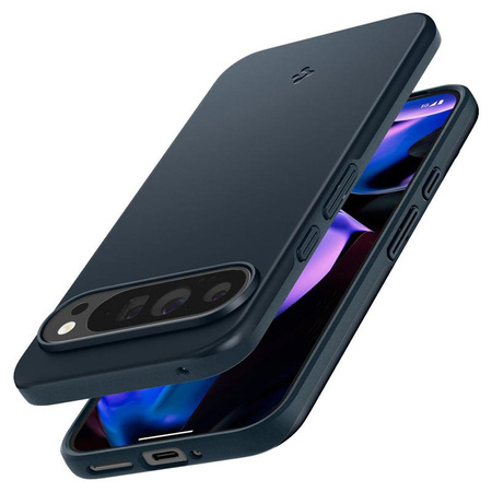 Spigen Thin Fit - tok a Google Pixel 9 Pro XL készülékhez (Metal Slate)