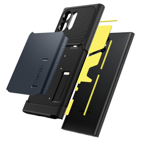 Spigen Slim Armor - Etui pour Samsung Galaxy S23 Ultra (Metal Slate)
