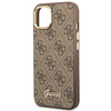 Guess 4G Metal Camera Outline Case - Coque pour iPhone 14 (Marron)