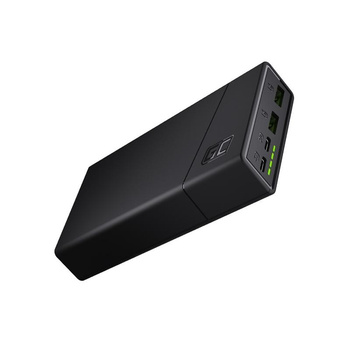 Green Cell PowerPlay20 - Power Bank 20000mAh s rychlým nabíjením 2x USB Ultra Charge a 2x USB-C Power Delivery 18W