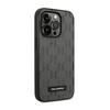 Karl Lagerfeld Saffiano Mono Metal Logo - pouzdro pro iPhone 14 Pro (šedé)