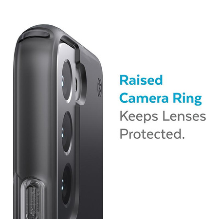 Speck Presidio Perfect-Mist – Pouzdro pro Samsung Galaxy S22+ s MICROBAN (Obsidian)