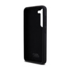 Karl Lagerfeld Silikon Ikonik Metall Pin - Samsung Galaxy S24+ Tasche (schwarz)