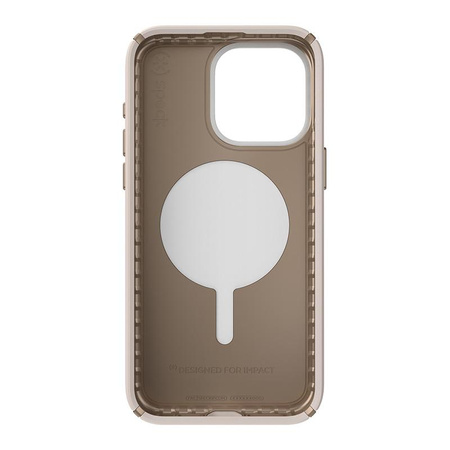 Speck Presidio2 Pro ClickLock & MagSafe - Etui iPhone 15 Pro Max (Bleached Bone / Heirloom Gold / Hazel Brown)